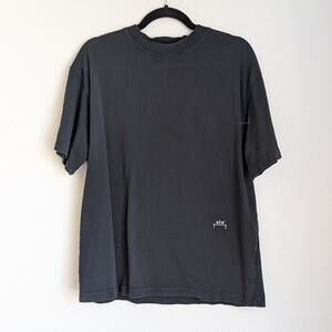 A-Cold-Wall Black by Samuel Ross Logo Short Sleeve Tee T-Shirt